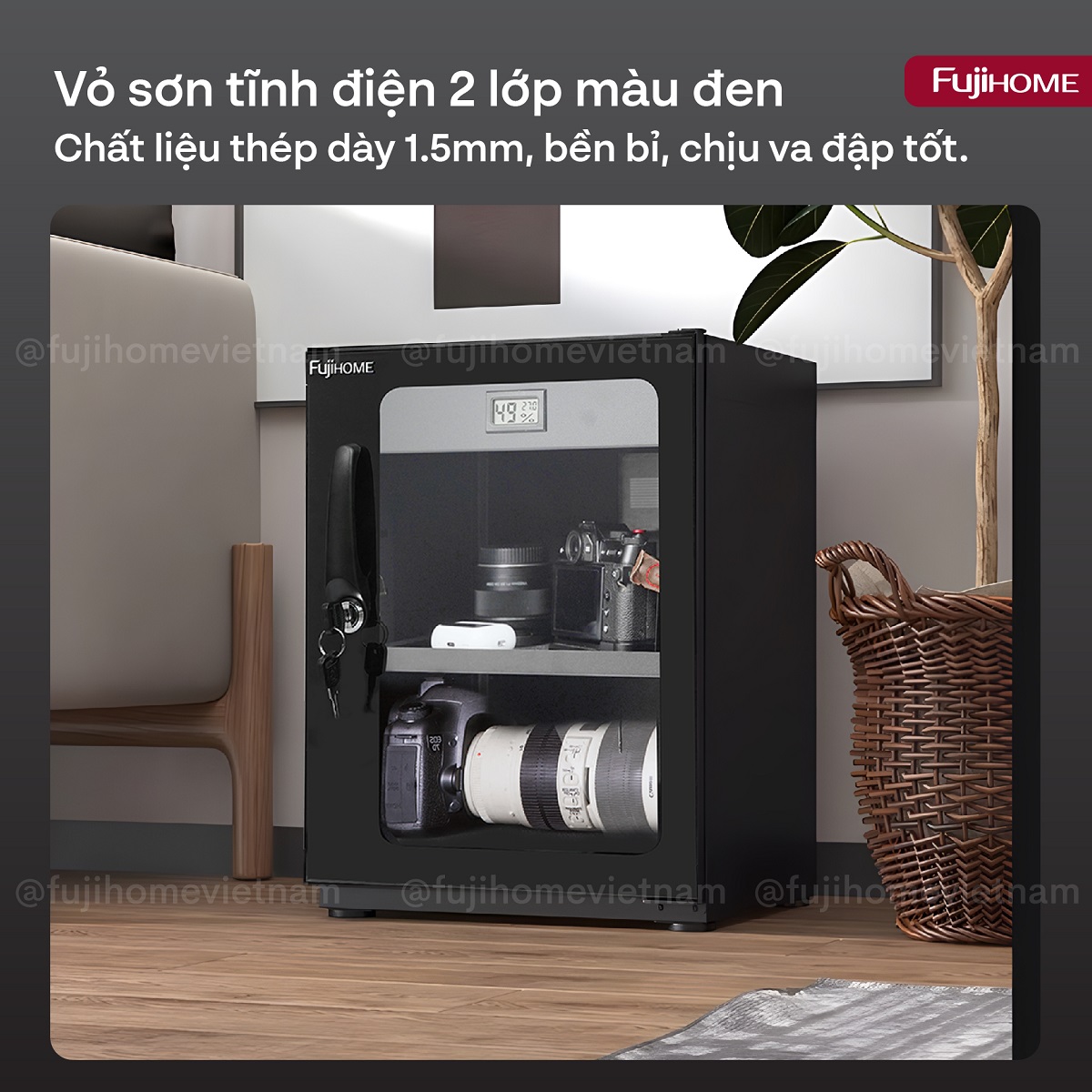 Tủ chống ẩm Fujihome DC-30M