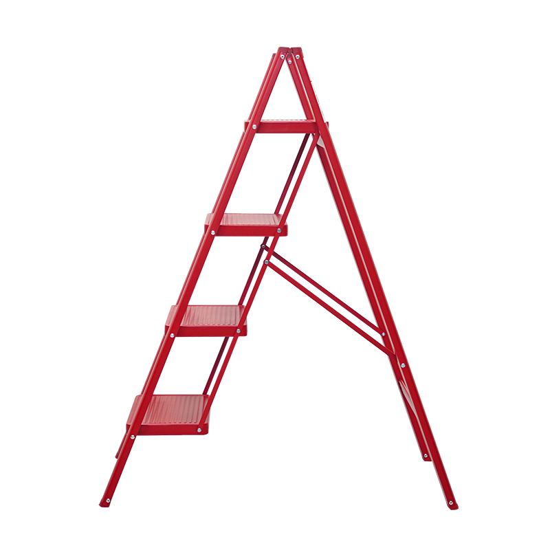 Thang ghế gấp gọn thông minh 4 bậc Fujihome SL104R (Red)