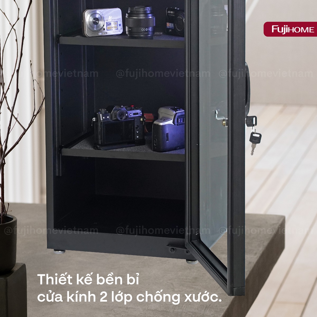 Tủ chống ẩm Fujihome DC-70E