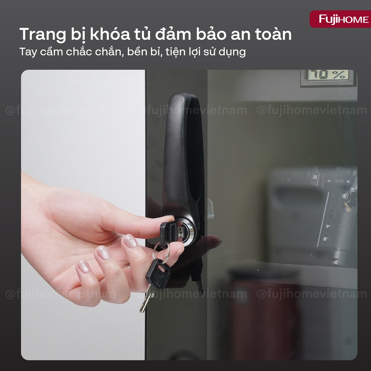 Tủ chống ẩm Fujihome DC-70E