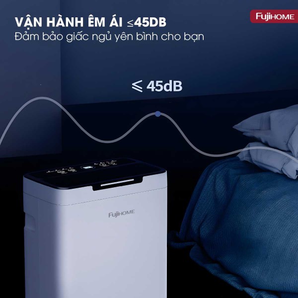 Máy hút ẩm dân dụng Fujihome DH10LITE