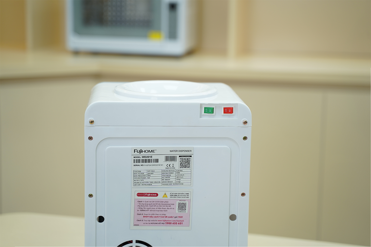 Cây nước nóng lạnh để bàn mini Fujihome WD201E