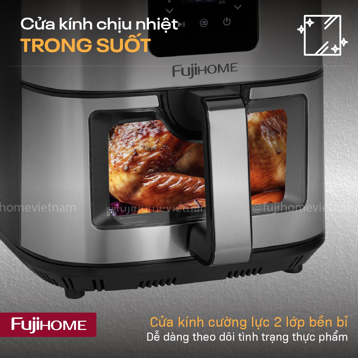 Nồi chiên không dầu Fujihome A10DG