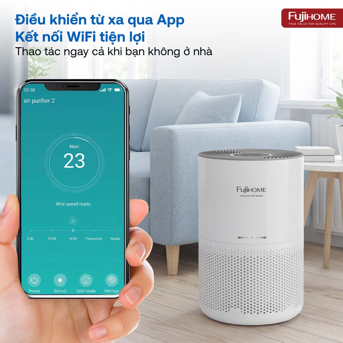 Máy lọc không khí Fujihome AP5COMPACT