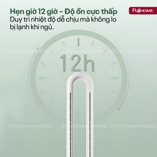 Quạt không cánh hơi nước tích hợp lọc không khí Ion Fujihome BF-03RC