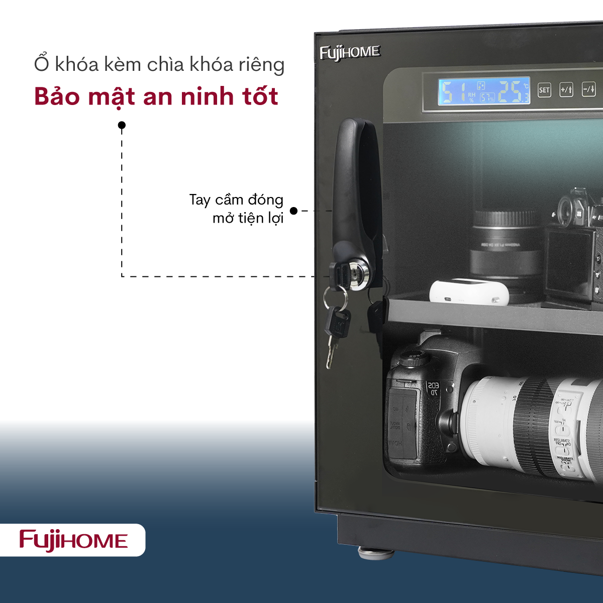 Tủ chống ẩm Fujihome DC-30E