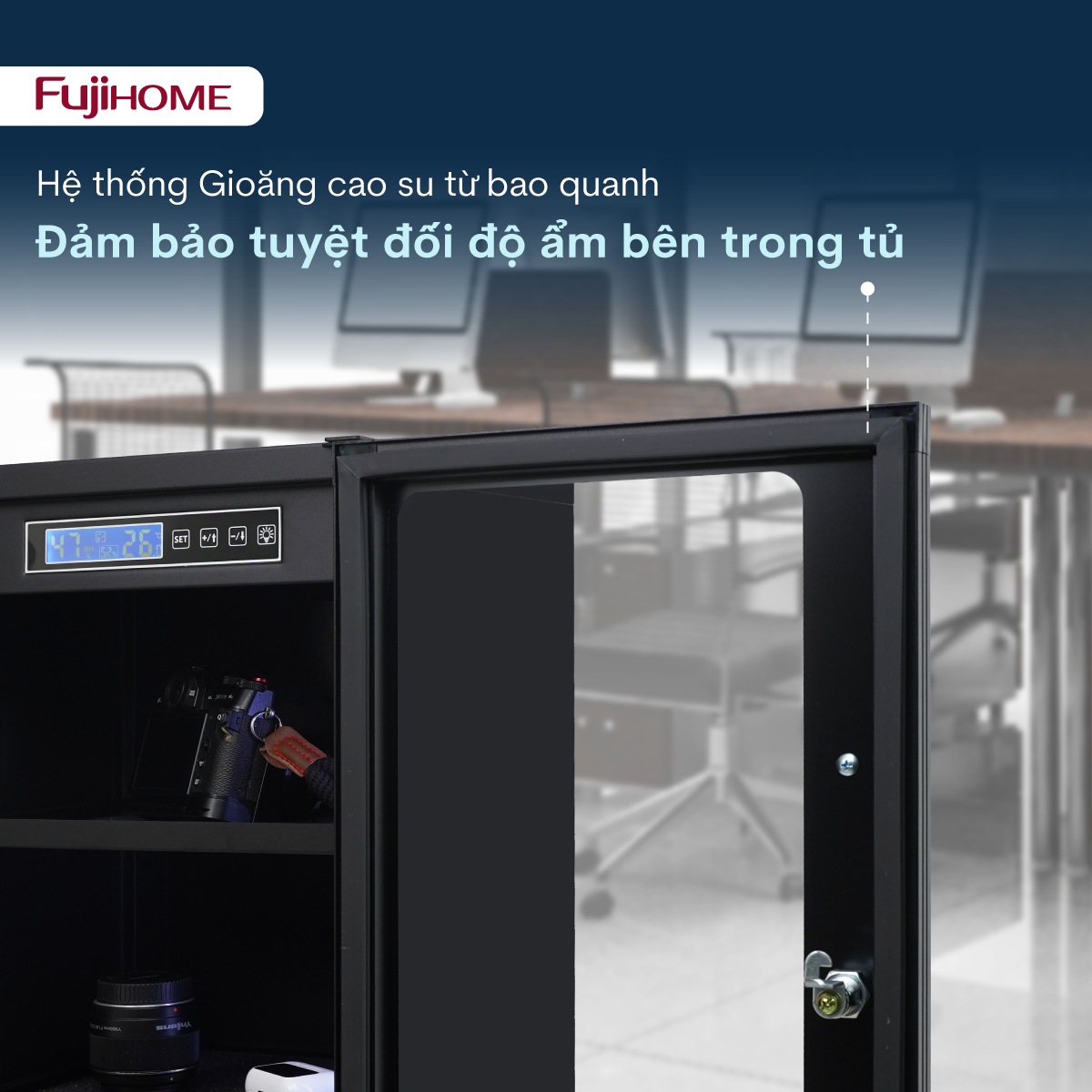 Tủ chống ẩm Fujihome DC-50E