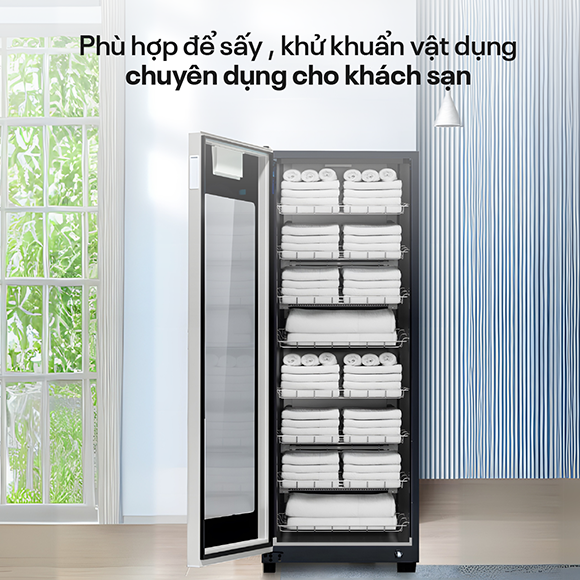 Tủ sấy chén bát tiệt trùng dung tích lớn Fujihome DD180