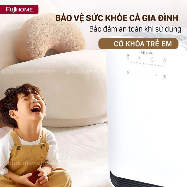 Máy hút ẩm dân dụng Fujihome DH10
