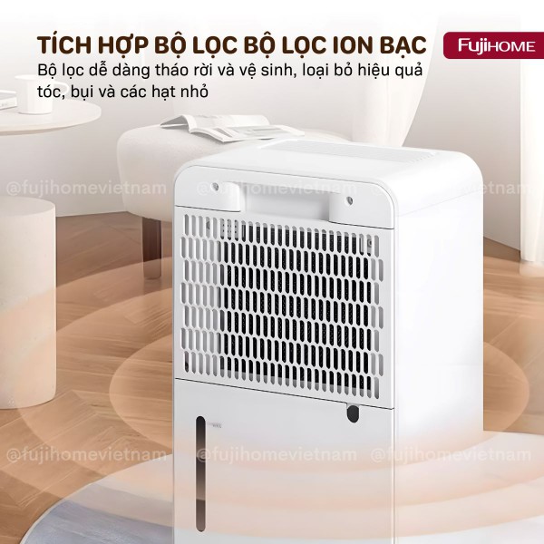 Máy hút ẩm dân dụng Fujihome DH10