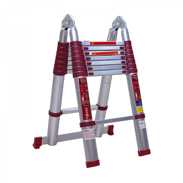 Thang nhôm rút gọn (chữ A) FUJIHOME TLA08R