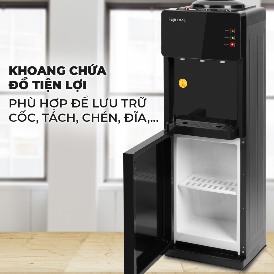 Cây nước nóng lạnh FUJIHOME WD61E