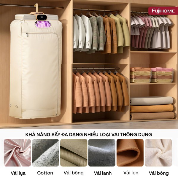 Máy sấy quần áo Fujihome FCD16