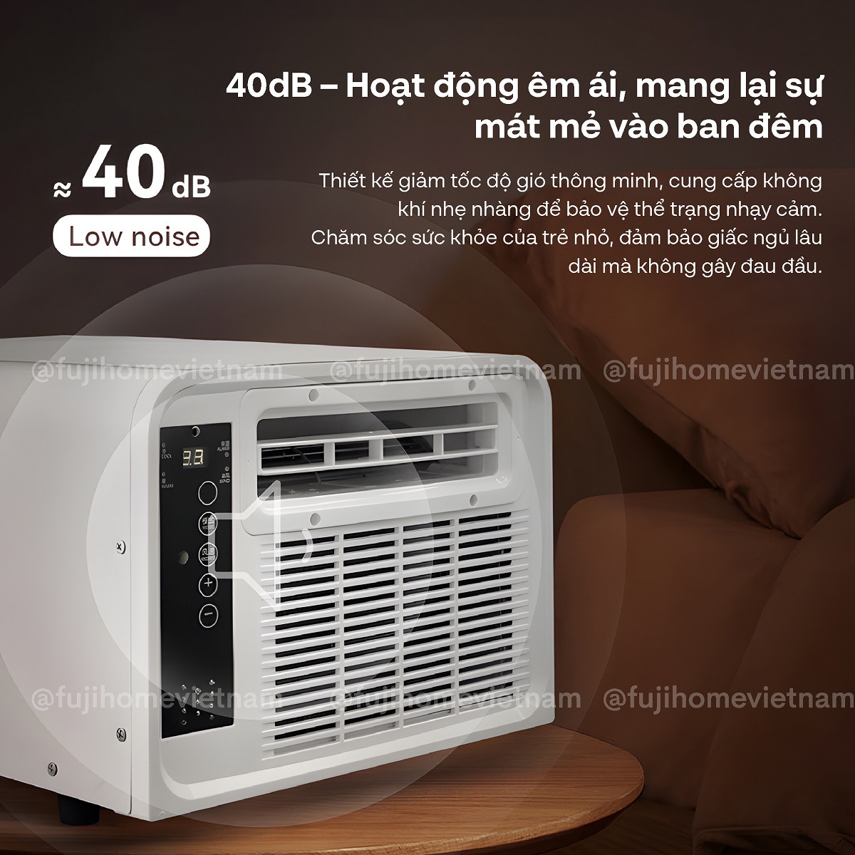 Máy điều hòa mini di động thông minh Fujihome PAC03
