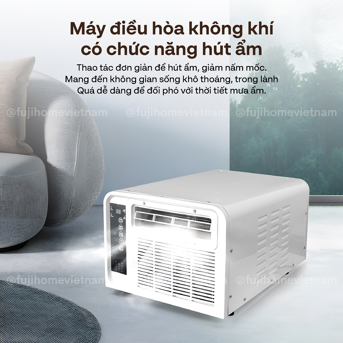 Máy điều hòa mini di động thông minh Fujihome PAC03