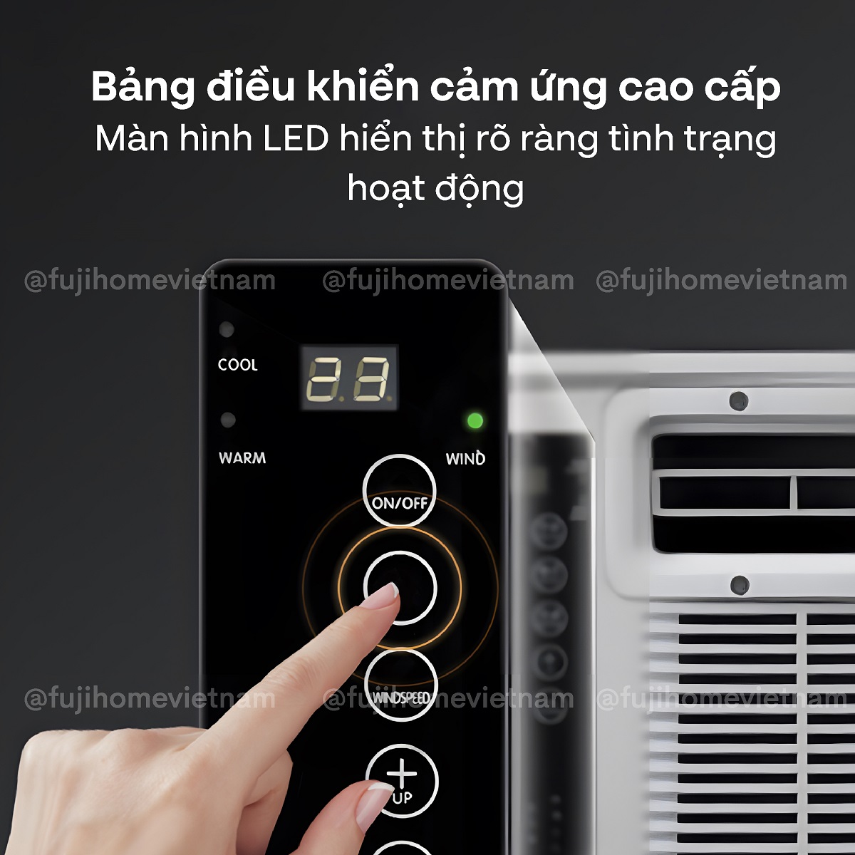 Máy điều hòa mini di động thông minh Fujihome PAC03