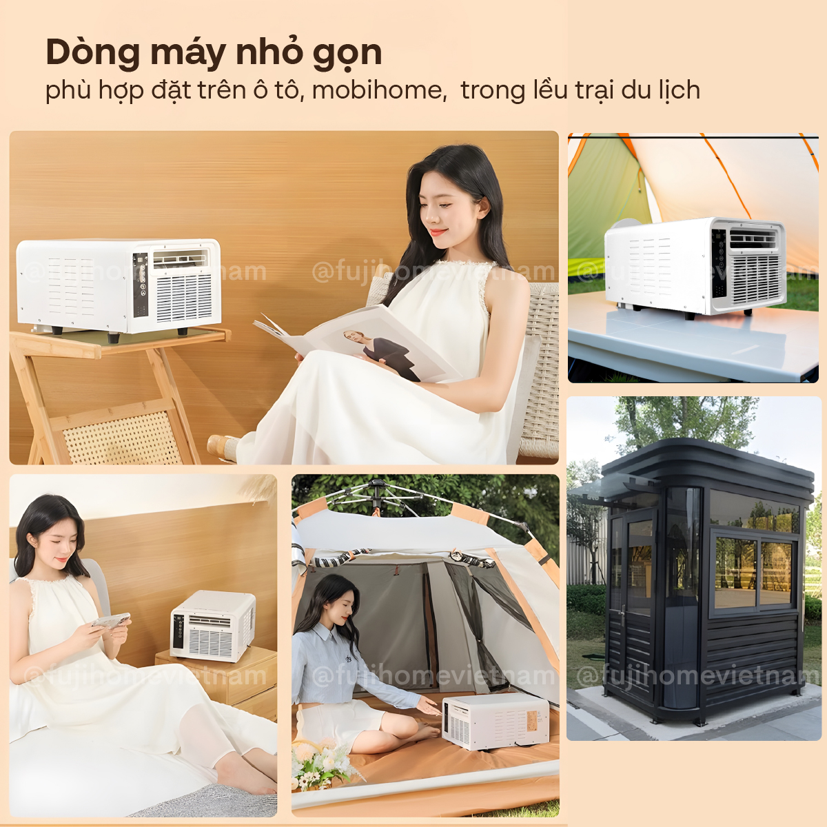 Máy điều hòa mini di động thông minh Fujihome PAC03