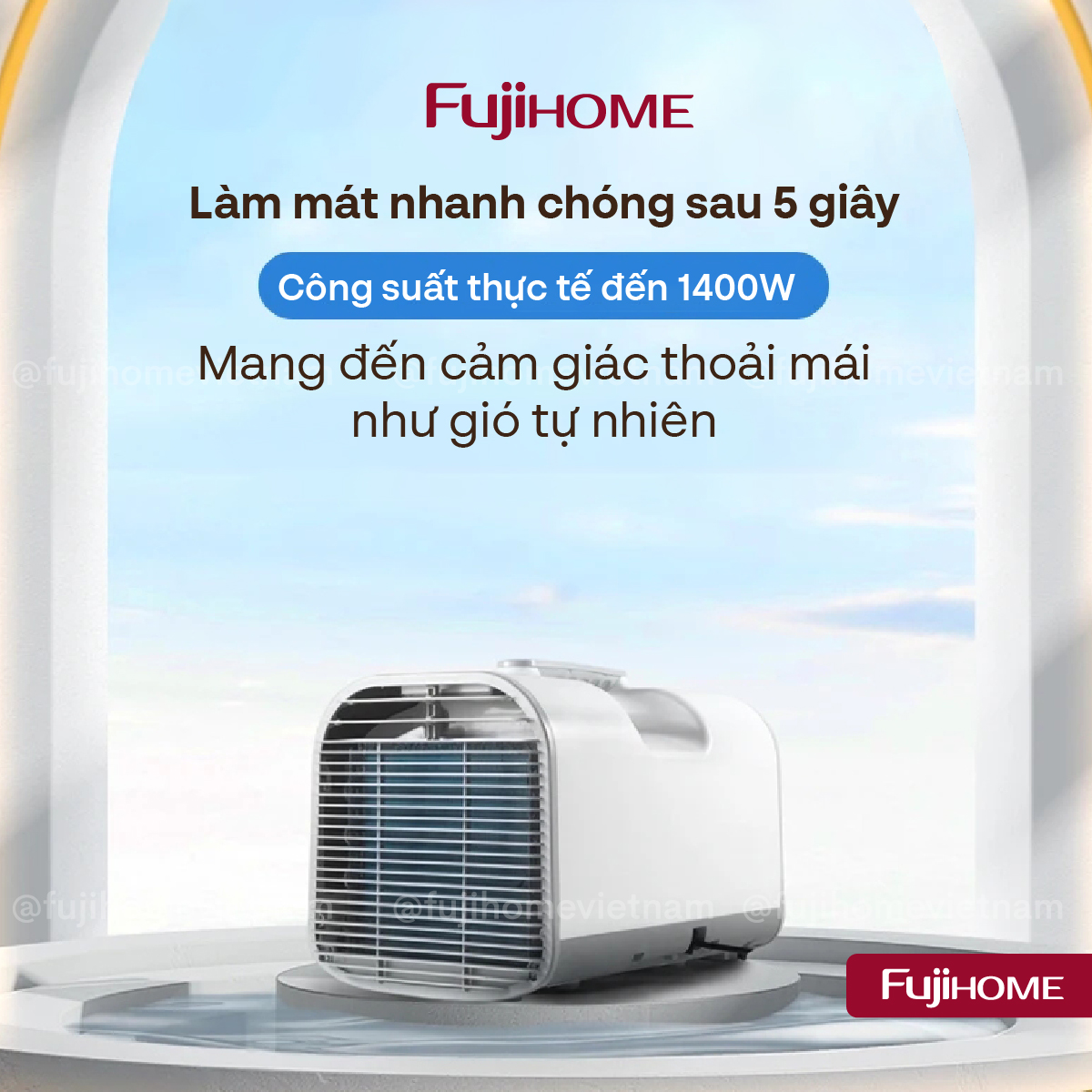 Máy điều hòa mini di động thông minh Fujihome PAC04