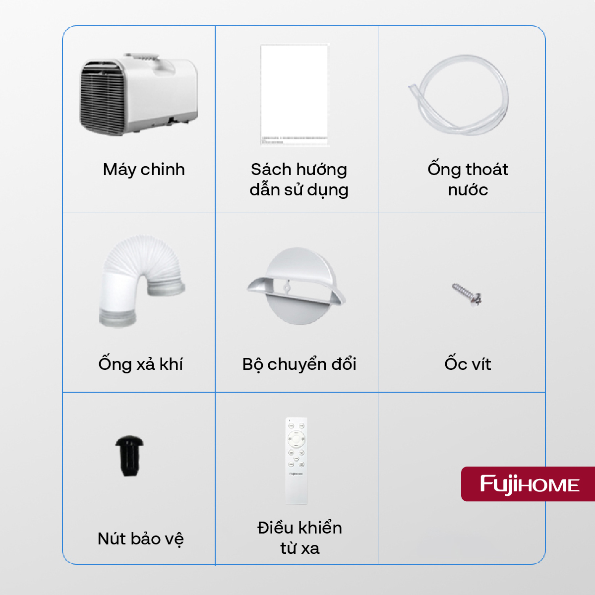 Máy điều hòa mini di động thông minh Fujihome PAC04