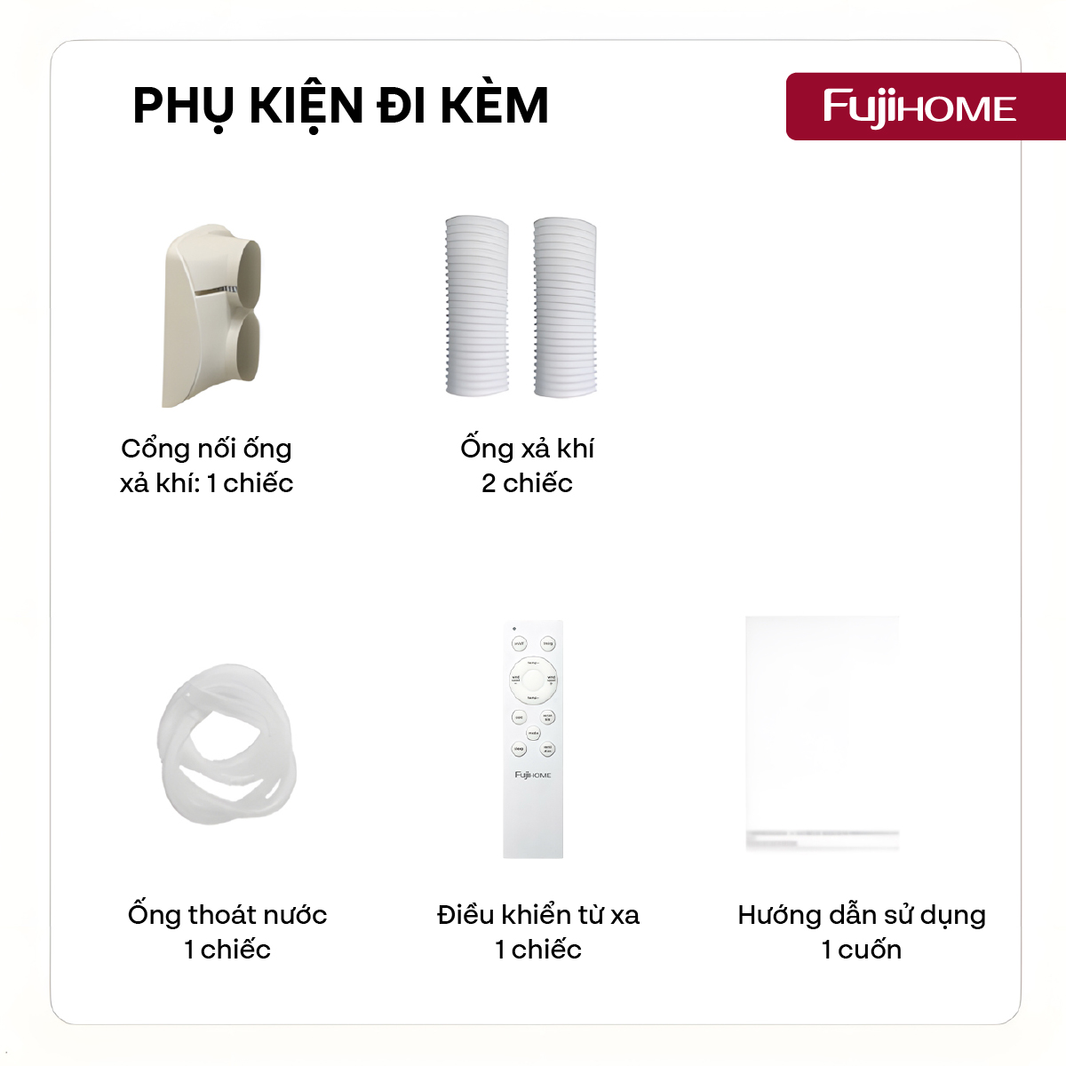 Máy điều hòa mini di động thông minh Fujihome PAC05