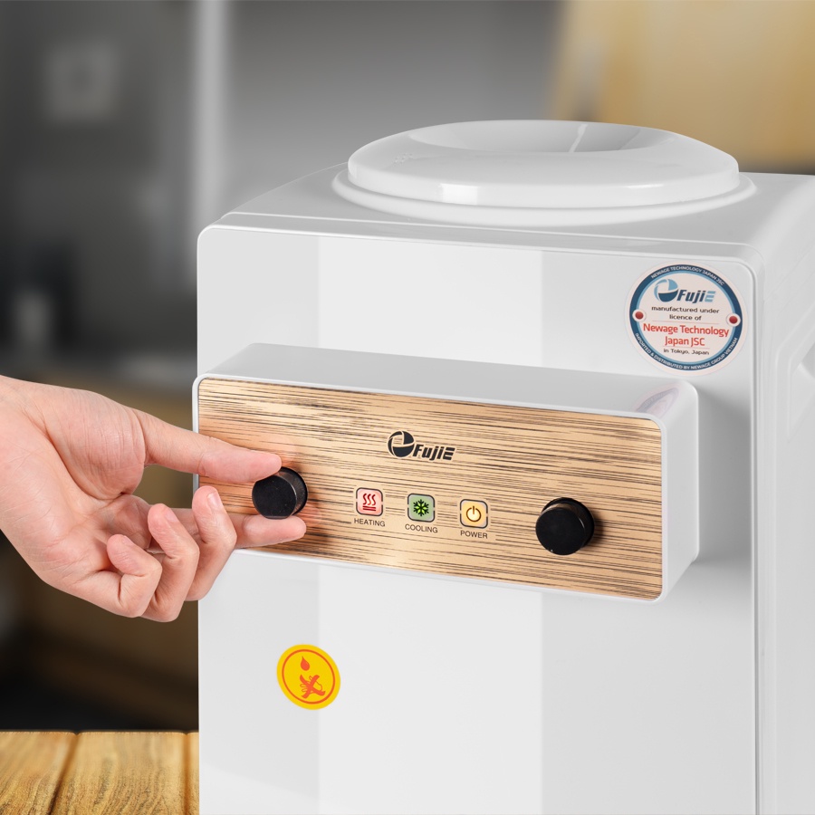 Cây nước nóng lạnh để bàn mini FujiE WD01E (White)