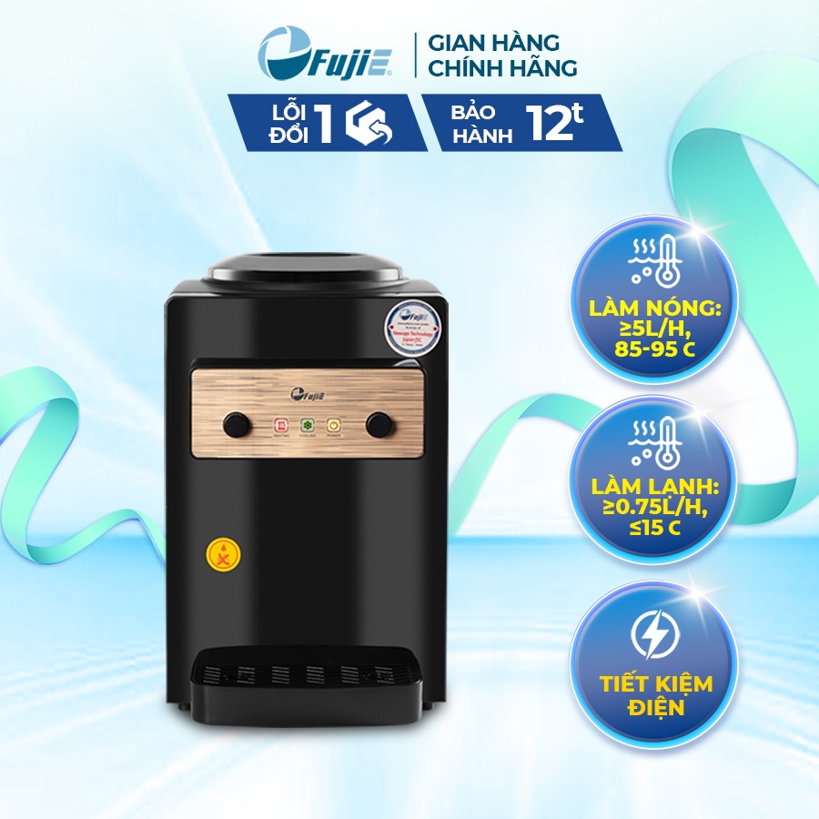 Cây nước nóng lạnh để bàn mini FujiE WD01E (White)