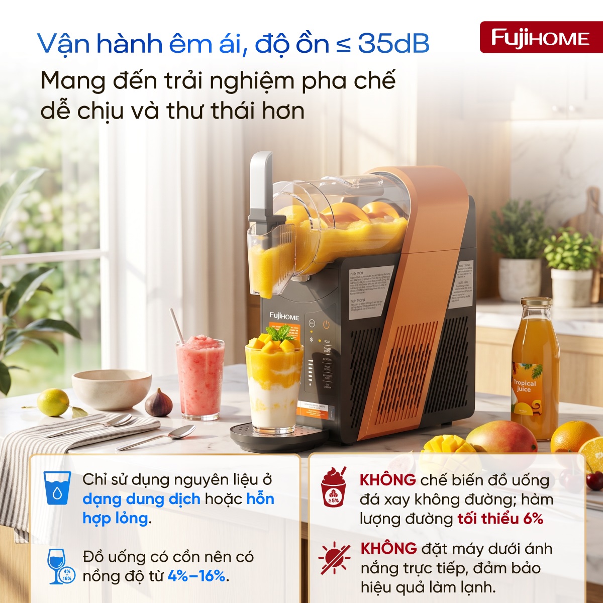Máy làm đồ uống đá xay Fujihome SIM15