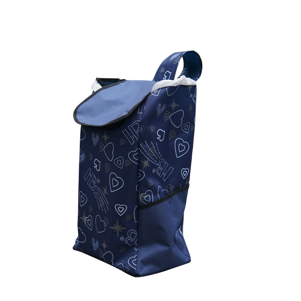 Xe kéo đi chợ leo cầu thang kèm túi tiện lơi FUJIHOME ST-30D6