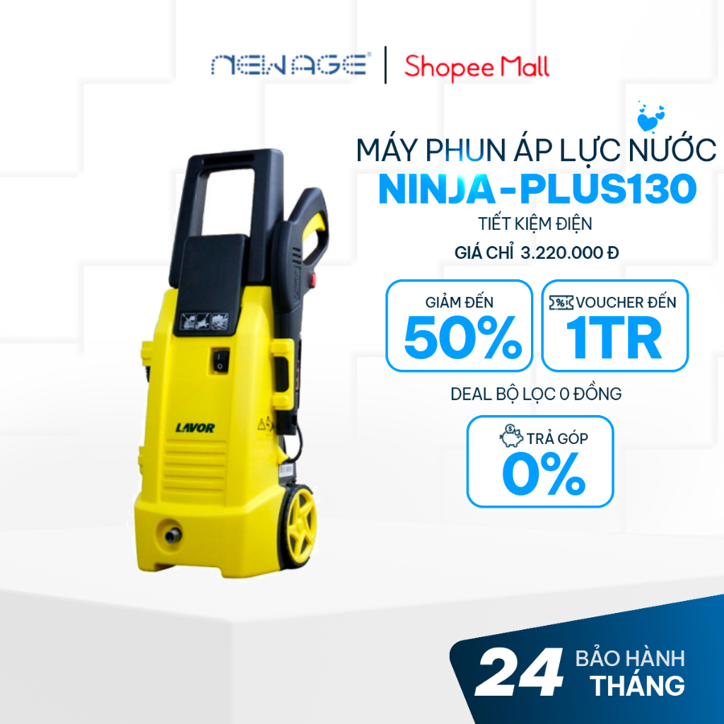 Máy phun áp lực nước Lavor NINJA-PLUS130