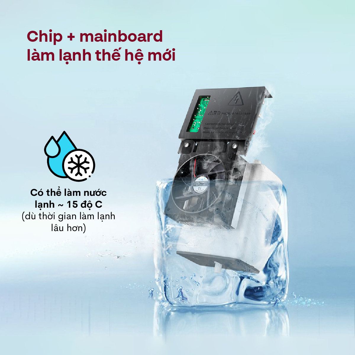 Cây nước nóng lạnh cao cấp Fujihome WD11ES