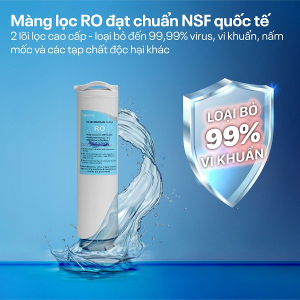 Máy lọc nước RO nóng lạnh Fujihome WP302C