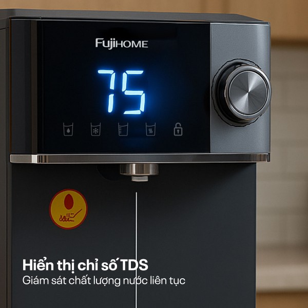 Máy lọc nước RO nóng lạnh Fujihome WP302C
