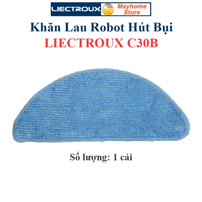 Phụ kiện robot hút bụi Liectroux C30B, Chổi lăn, chổi cạnh, lọc bụi, khăn lau Liectroux C30B