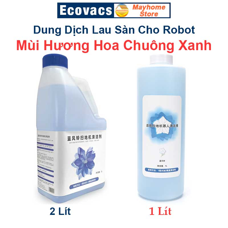 Dung Dịch Lau Sàn, Nước Lau Sàn Cao Cấp Cho Robot Hút Bụi Lau Nhà Mùi Hương Wild Bluebell Tự Nhiên