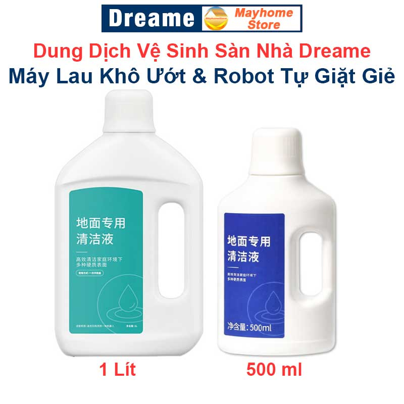 Nước Lau Sàn Chuyên Dụng Cho Máy Lau Nhà Khô Ướt Dreame, Tineco, HDX700 & Robot Hút Bụi Lau Nhà (Nội địa Trung)