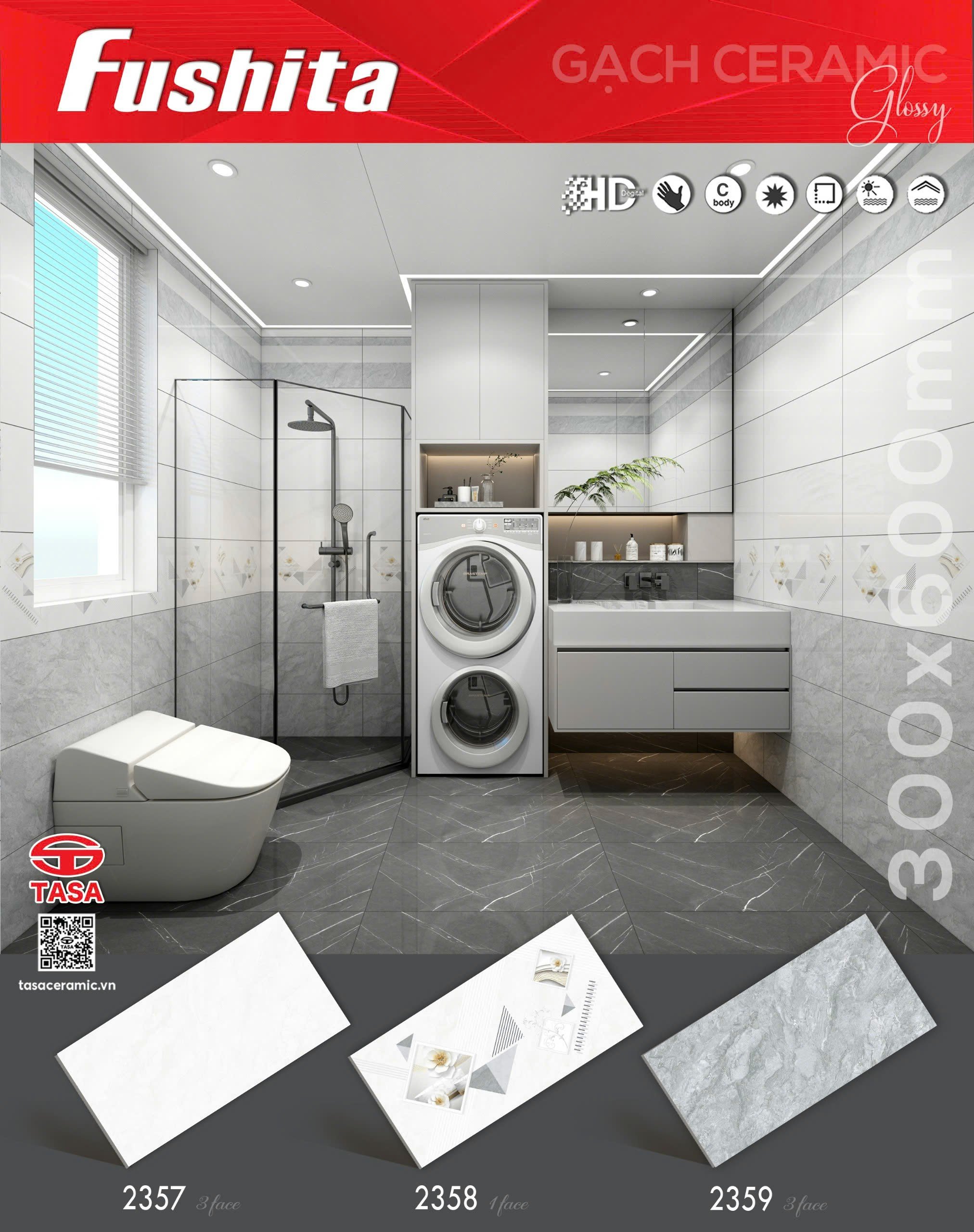 Gạch ốp tường kt 30 x60