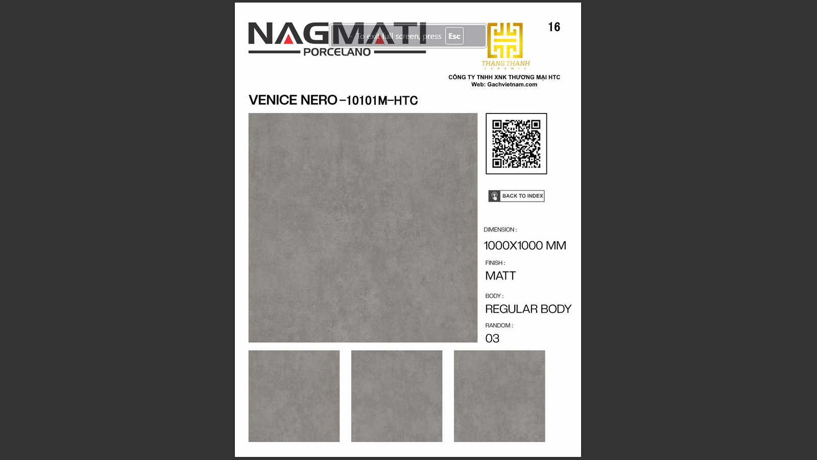 GẠCH 1MX1M ẤN ĐỘ