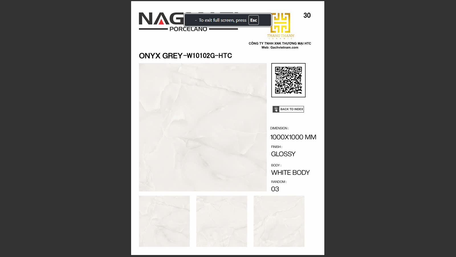 GẠCH 1MX1M ẤN ĐỘ