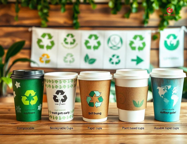5 Loại ly giấy thân thiện môi trường phổ biến nhất