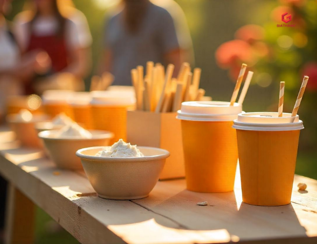 Những lưu ý khi sử dụng đồ dùng 1 lần bằng giấy cho các sự kiện