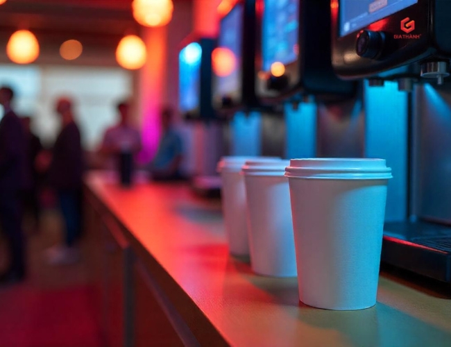 Dùng ly giấy trong sự kiện – Gọn gàng, sạch sẽ và dễ dọn hơn bạn nghĩ