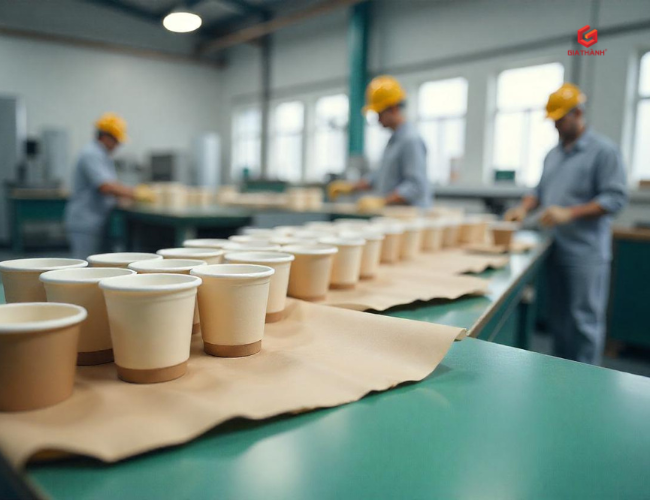 Khám phá quy trình sản xuất ly giấy an toàn và chất lượng