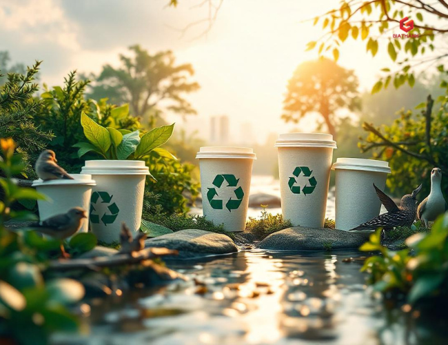Lợi ích tuyệt vời của ly giấy trong bảo vệ môi trường
