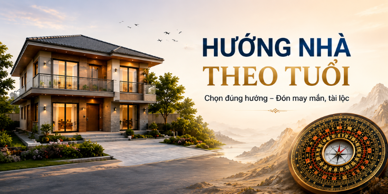 Xem hướng nhà theo tuổi nên biết trước khi xây nhà trong năm 2026