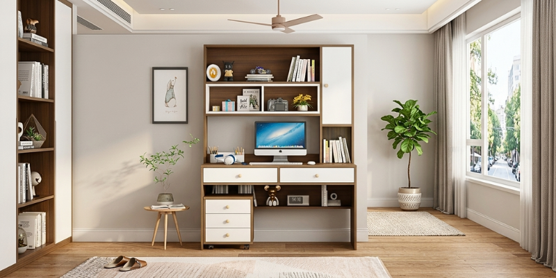 Cận cảnh bàn gỗ công nghiệp