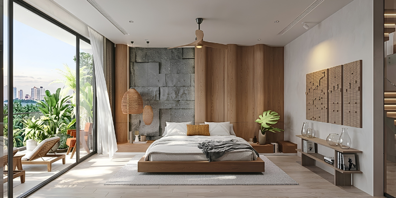 Chậu cây nhỏ tạo điểm nhấn và tối ưu diện tích 