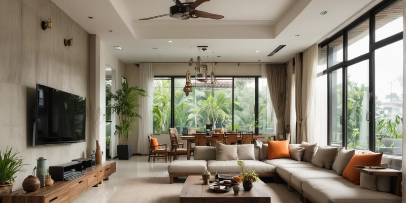 Giá tham khảo cho nội thất phòng khách hiện đại