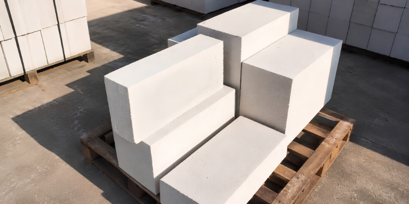 Kích thước của gạch AAC lớn hơn loại gạch khác