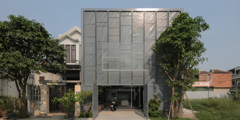 Giải pháp chống nóng cho nhà hướng Tây 
