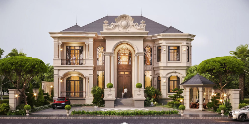 Mẫu biệt thự tân cổ điển